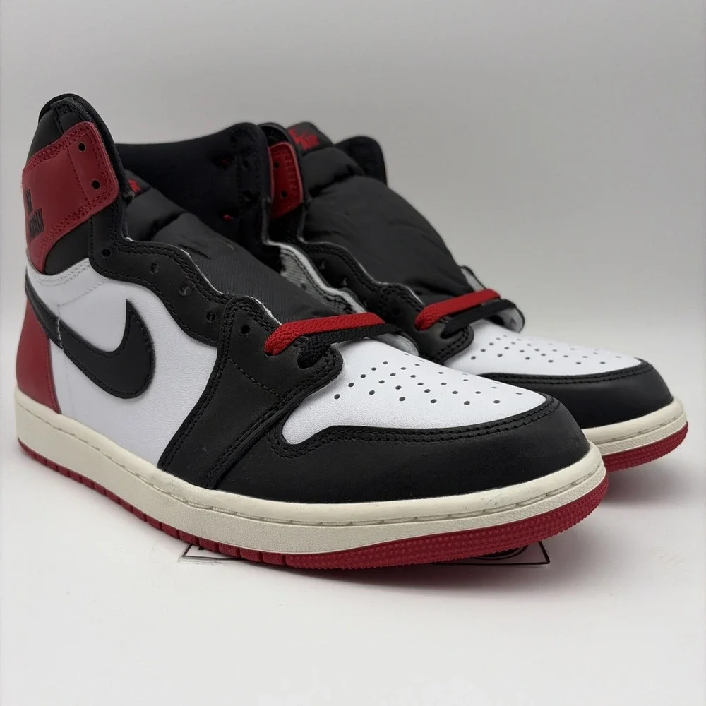 Size 10 - Air Jordan 1 Retro OG High Black Toe Reimagined (DZ5485-106)